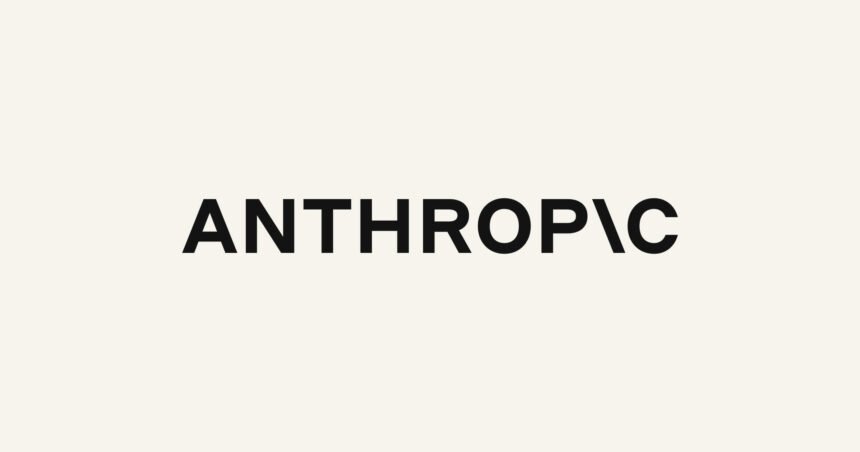 Anthropic news page on a laptop screen