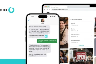 Workday AI platform page showing AI features for HR workflows