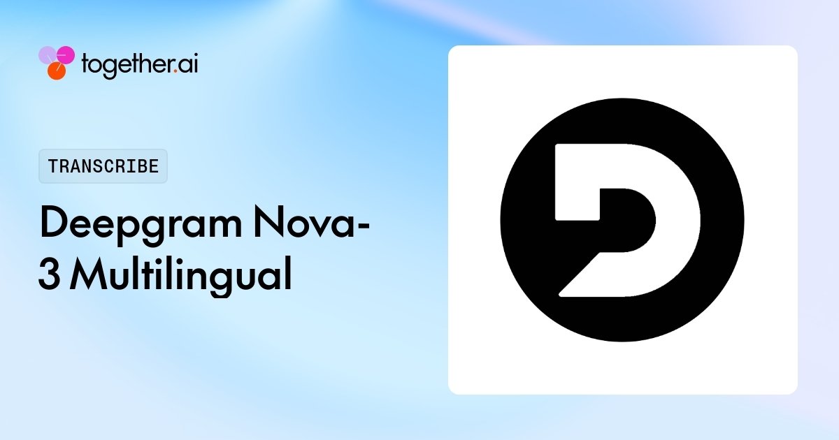 Deepgram Nova-3 logo