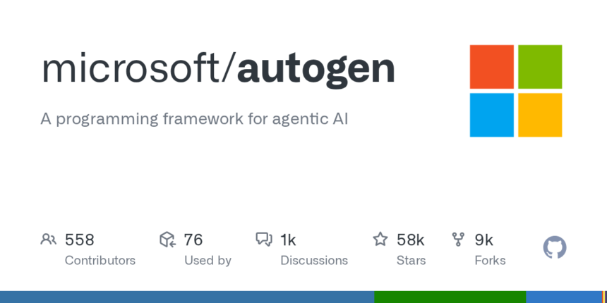 The case against multi-agent frameworks — AutoGen repository visual