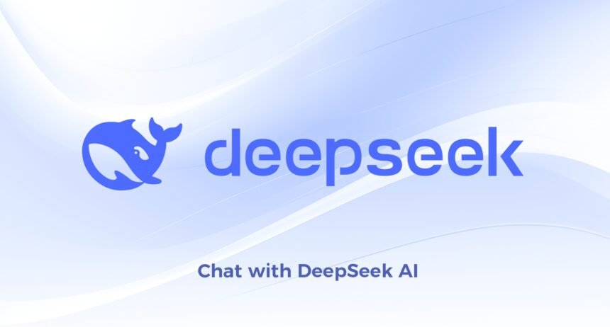 DeepSeek homepage shown as part of the 2026 Chinese model race
