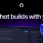 GitHub Copilot product page shown in a browser