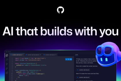 GitHub Copilot product page shown in a browser