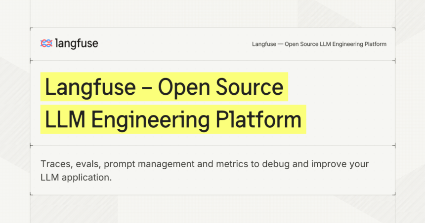 Dashboard-style interface representing LLM tracing and observability workflows
