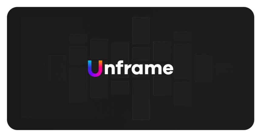 Unframe website homepage describing its enterprise AI platform
