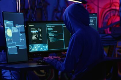 Security engineer running an open-source LLM red teaming scan against an AI model in a terminal