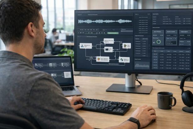 Comparison of Vapi, LiveKit, and Pipecat voice AI agent frameworks on a developer workstation in 2026