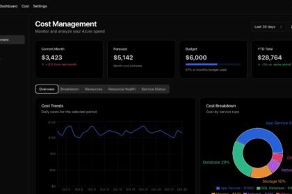 Developer reviewing an AI coding agent cost-per-task dashboard showing dollars per successful SWE-bench fix