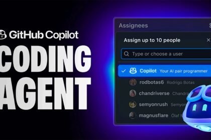 Conceptual illustration of Microsoft Project Polaris, an in-house AI coding model powering GitHub Copilot